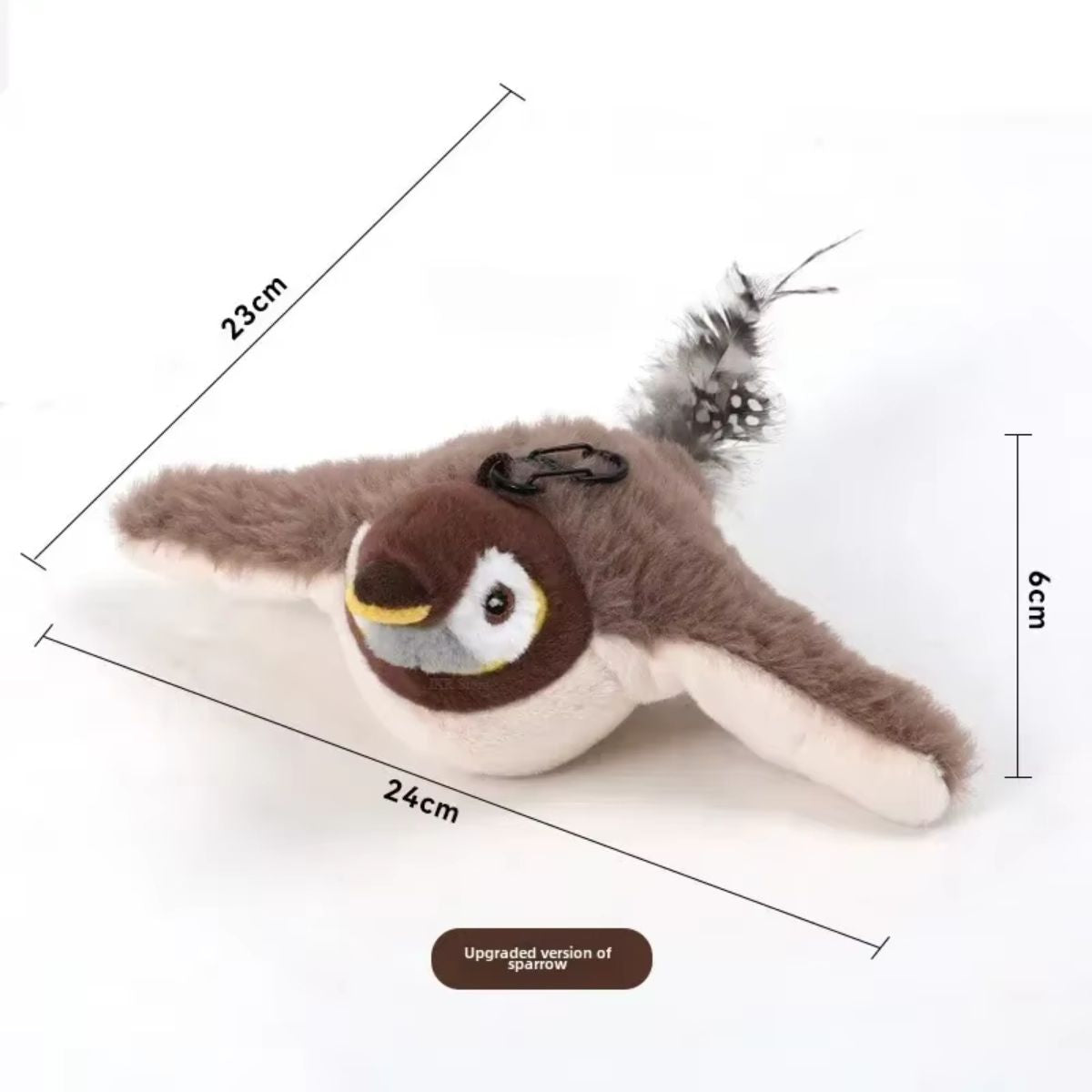 Interactive Electric Catnip Bird Toy