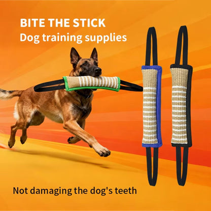 Durable Natural Jute Interactive Dog Tug Toy